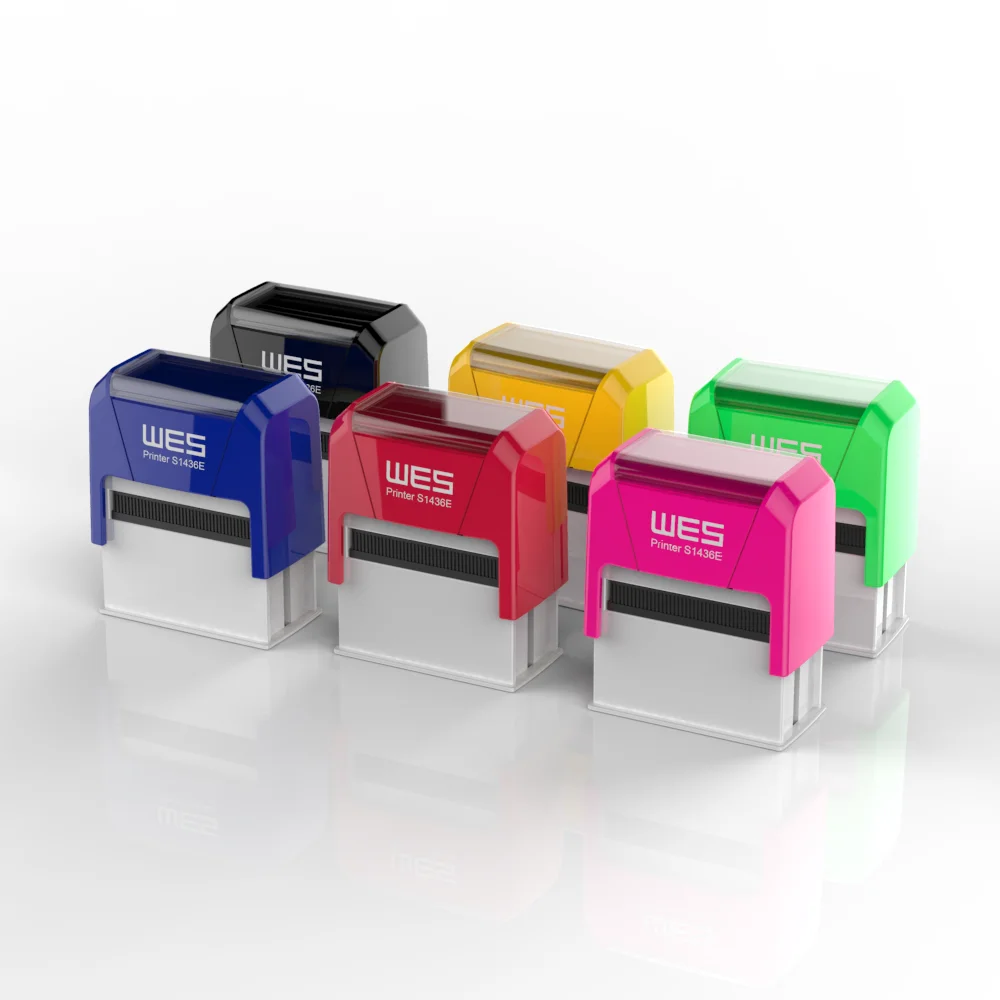 A custom stamp being personalized with a business logo on a computer screen