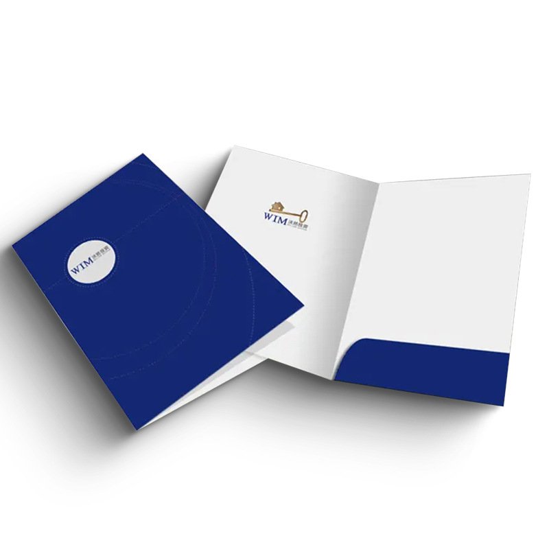 A4 folder printing and making for real estate companies Dubai