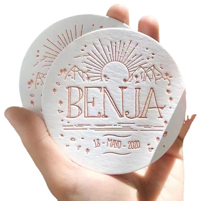 custom shape tag printing